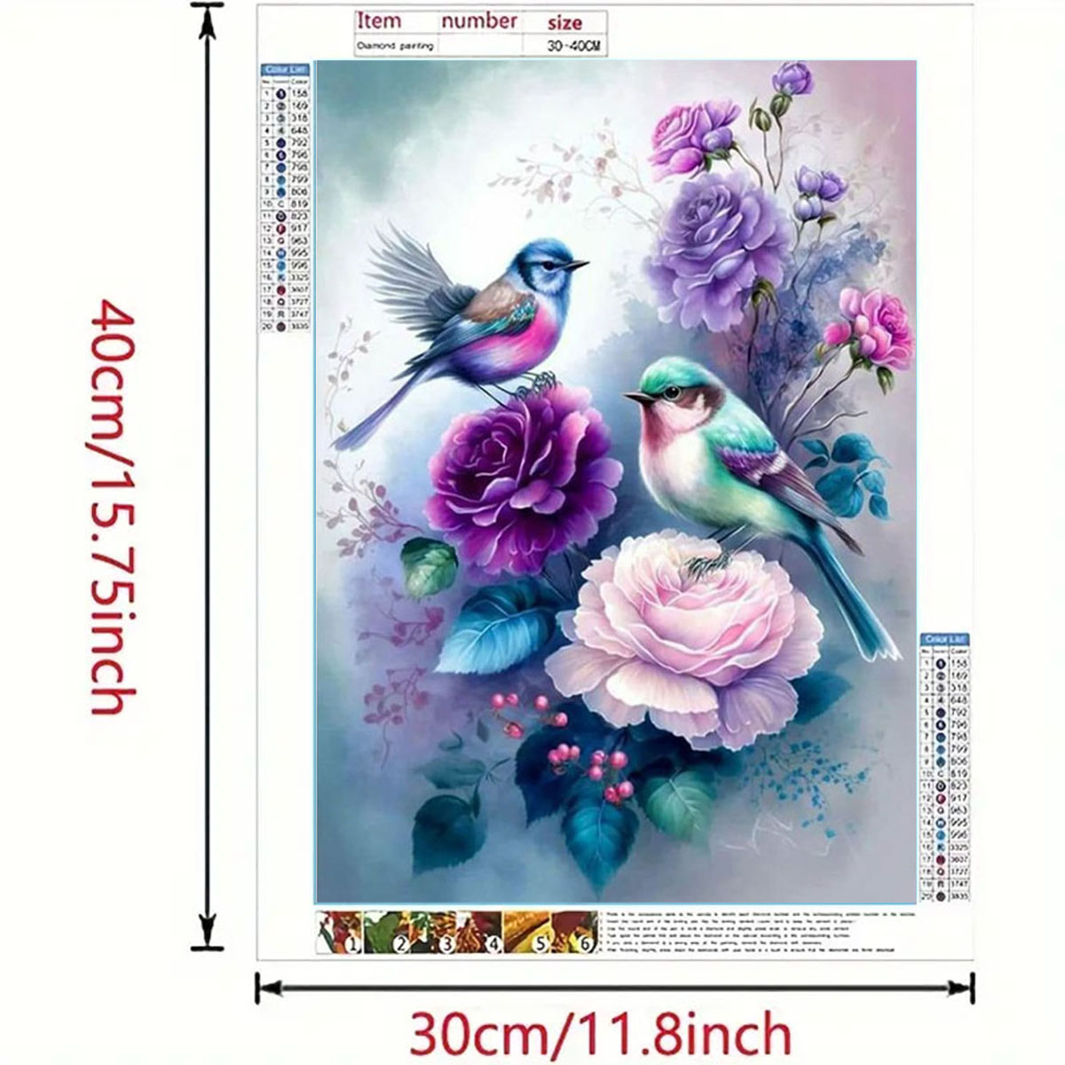 Home Fragrance Flowers - 1 Set of Bird Song Flower
