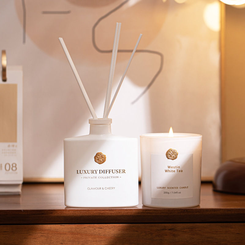 Home Fragrance Wax Melts - Reed Diffuser & Scented Candle Gift