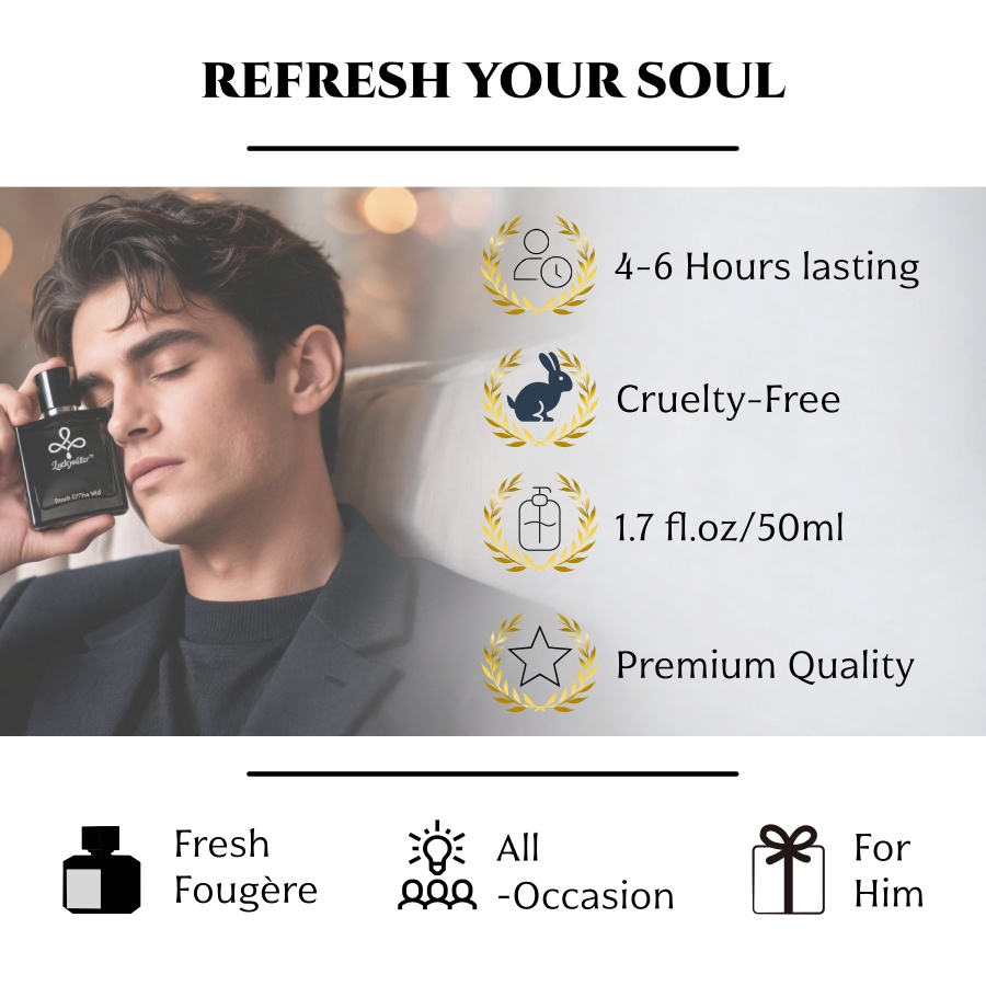 50ml Long-Lasting Cologne for  - Home Fragrance Business 评论和价格