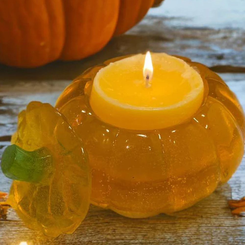 200g Yellow Clear Gel Jelly Wa - Wooden Wick Candle 评论和价格