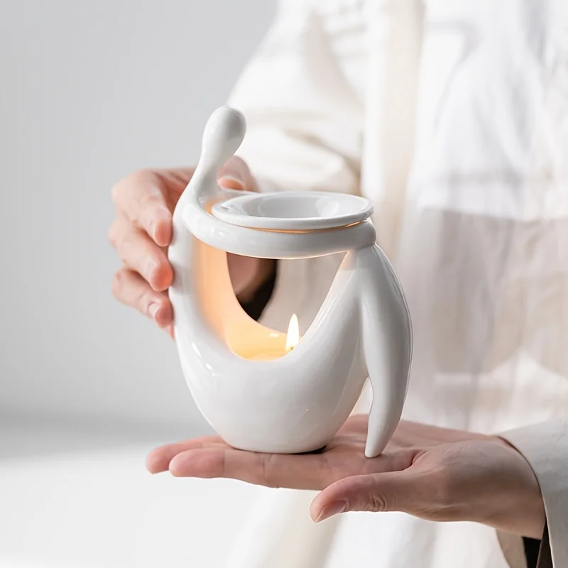 Ceramic Incense Burner Burner  - Home Fragrance Wax Melts 评论和价格