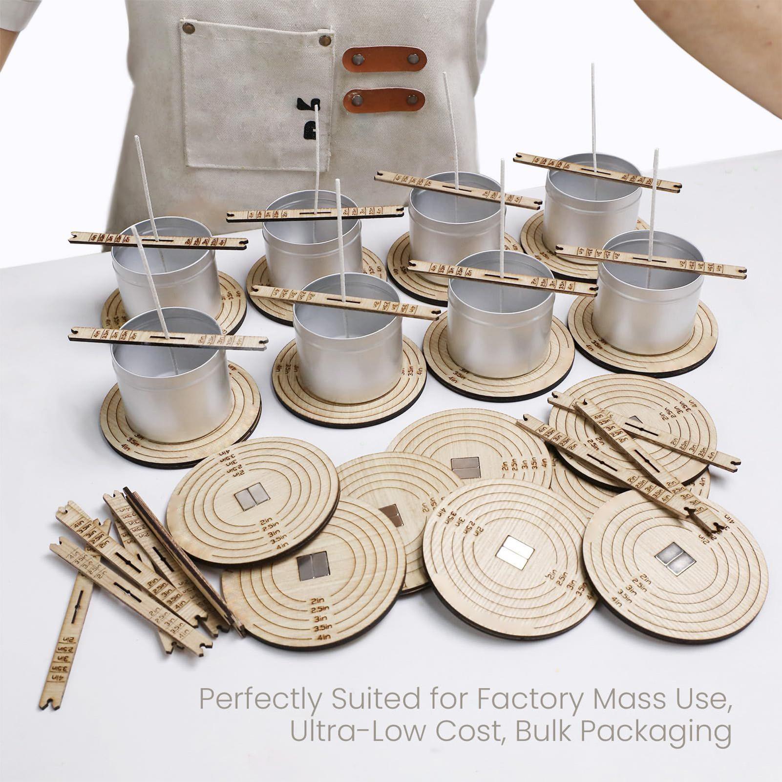 Wick Centering Tool Wick Stabi - Wooden Wick Candle 评论和价格