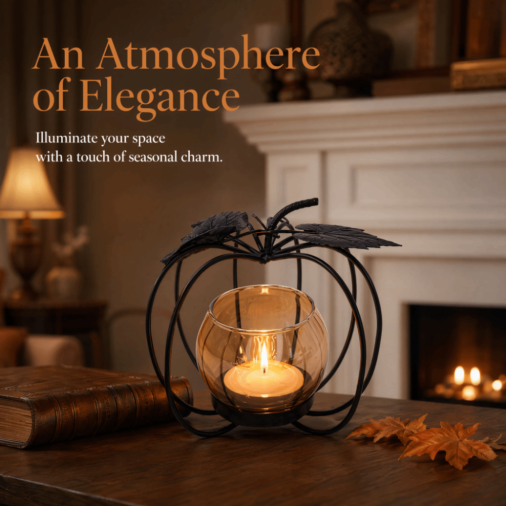 Iron, Glass Iron Glass Candle  - Amber Jar Candle 评论和价格