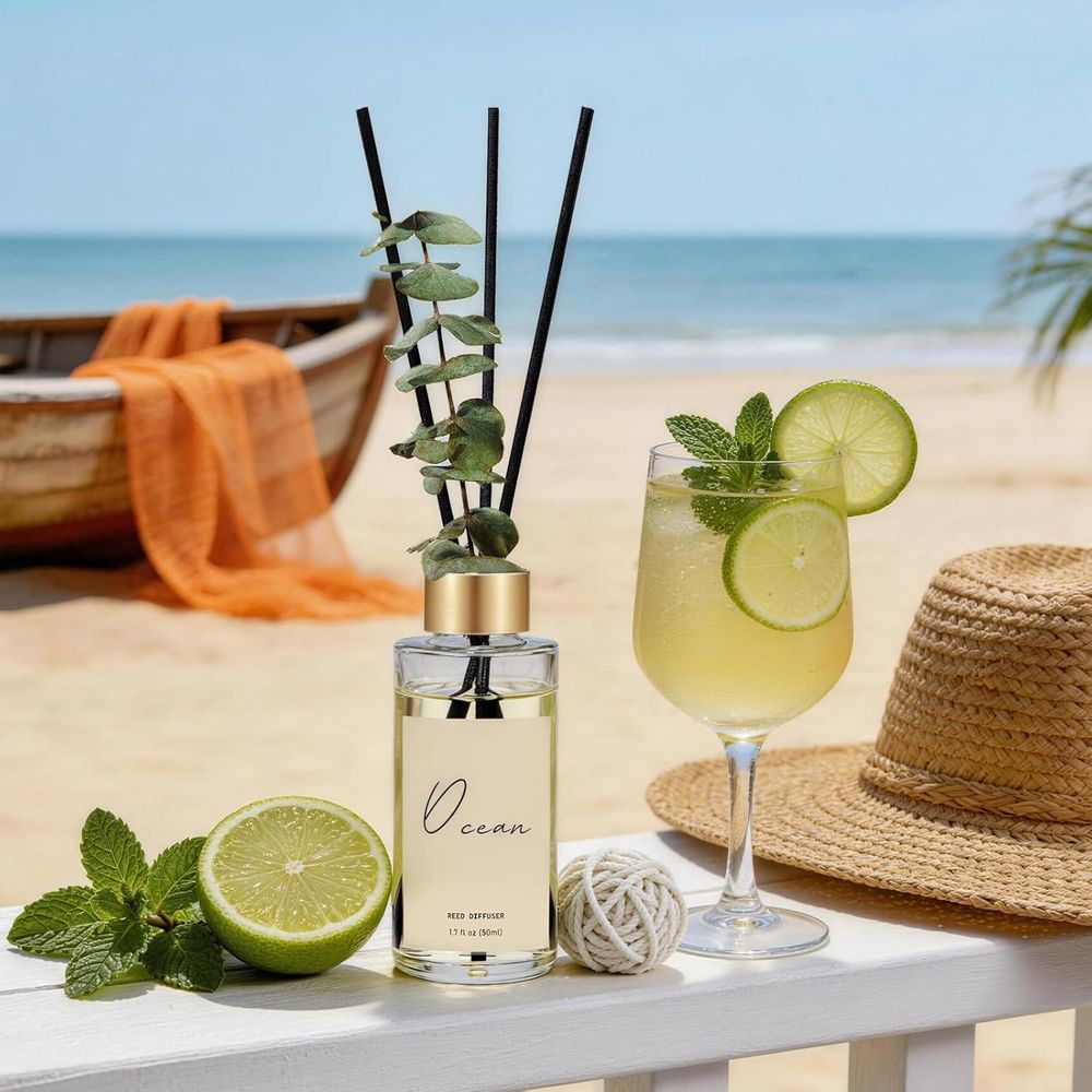 Set of 3 Eucalyptus, Linen & O - Home Fragrance Eucalyptus 评论和价格
