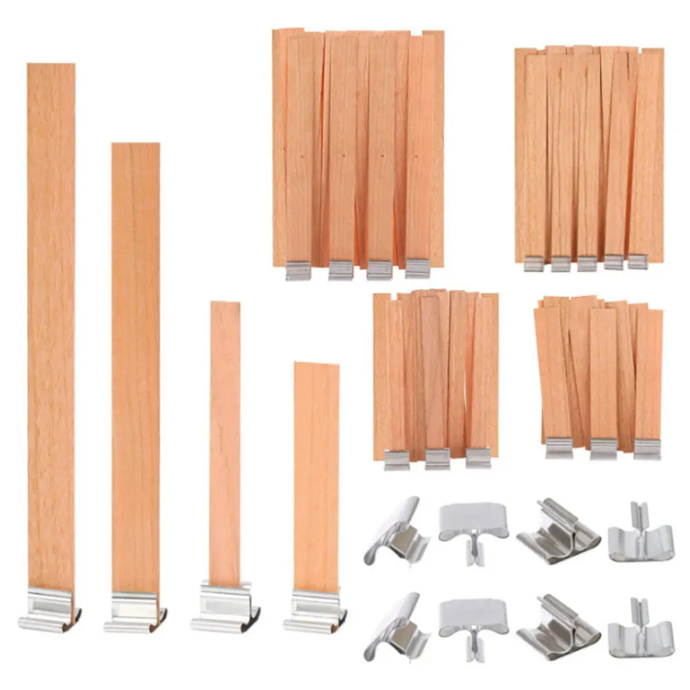 10-100PCS Scented Candle Wood  - Wooden Wick Candle 评论和价格