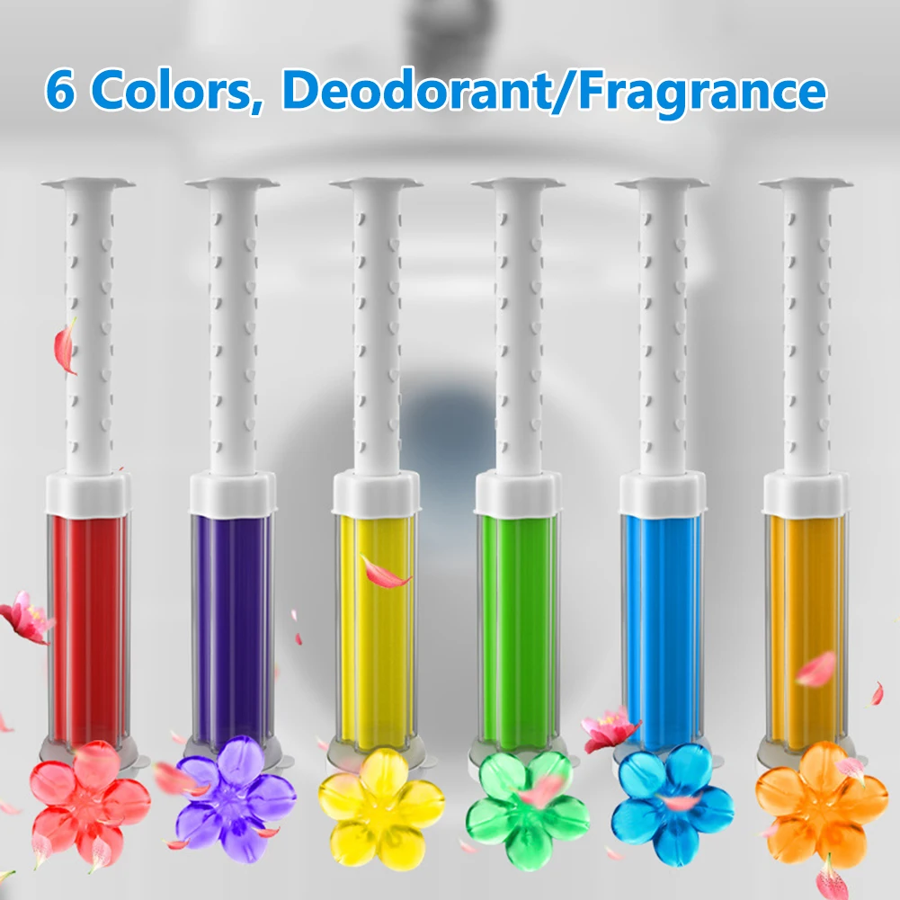 5pcs/Set Flower Aromatic Toile - Gel Air Freshener 评论和价格