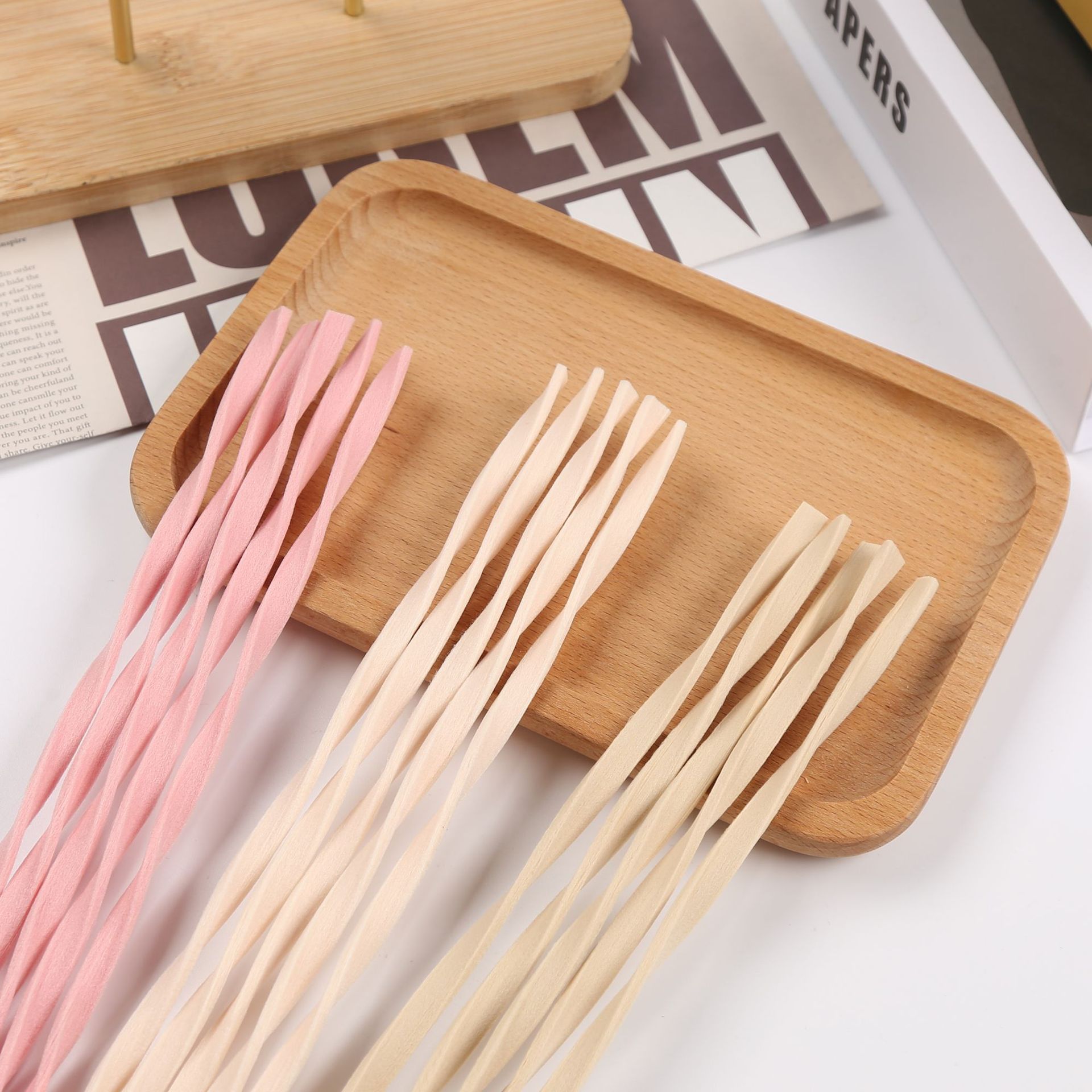 10pcs L30cm Pink/Wood Color Re - Home Fragrance London 评论和价格