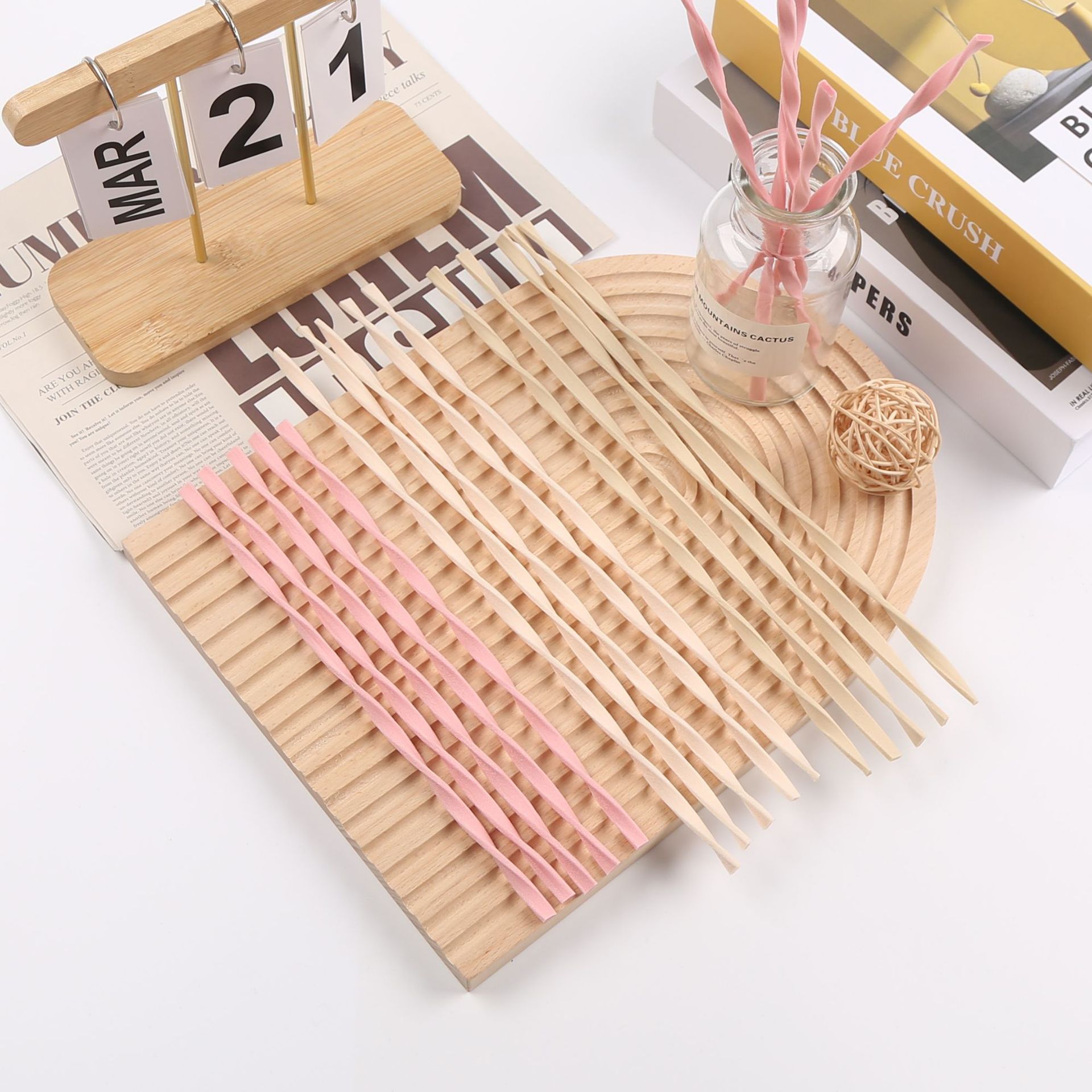 10pcs L30cm Pink/Wood Color Re - Home Fragrance London 评论和价格
