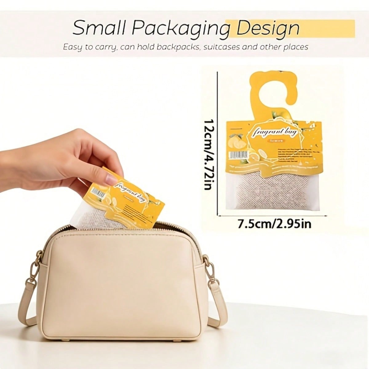 Hanging Lemon Scented Sachets, - Home Fragrance Essence 评论和价格