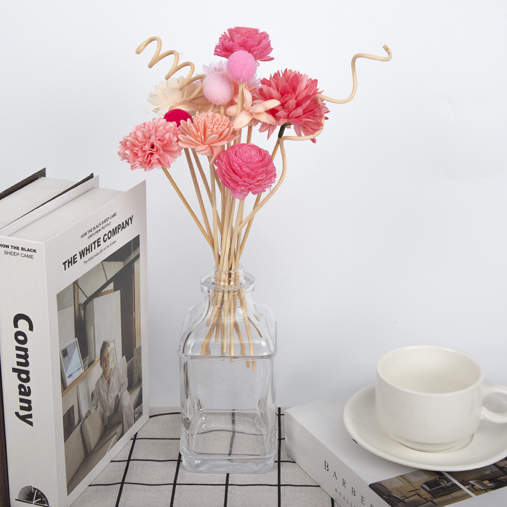 15Pcs Red Simulation Flowers R - Home Fragrance London 评论和价格