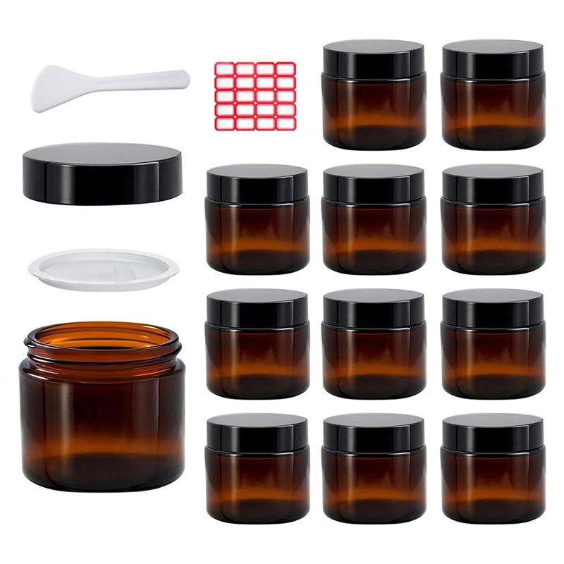 For Homemade Cosmetics, Balms, - Amber Jar Candle 评论和价格